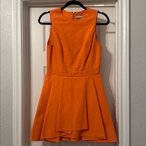 Alice + Olivia Orange Dress